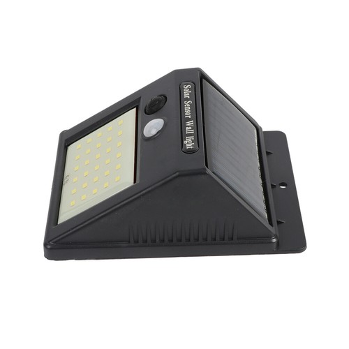 Solar Wall Lamp Outdoor LED Motion Sensor Lights For Garden Corridor Doorway US - Picture 3 of 17
