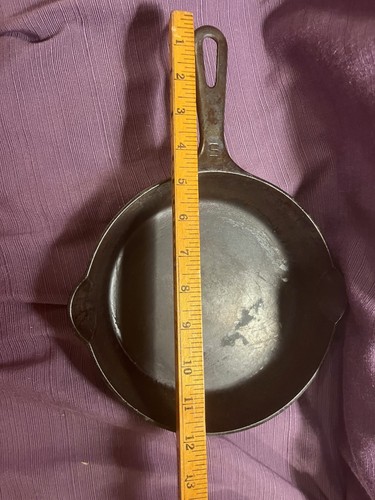Antique Griswold #5 Small Logo Cast Iron Hollow Handle SKILLET FRY PAN 724 - Picture 4 of 5