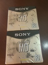 Maxell Music MD 80min Plainseries Milky White 10pcs Plmd80