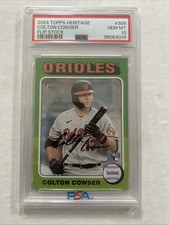 2024 Topps Heritage - Rookies Colton Cowser #388 Flip Stock (RC)