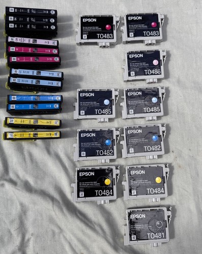 Epson Genuine Empty Ink Cartridges - 202XL, 24XL, T0483. Large Bundle - 45 items - Picture 4 of 6