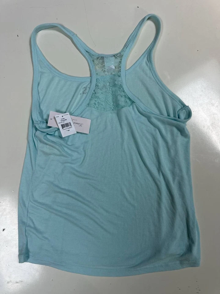 Top de corredor Linea Donatella azul claro nupcial señora íntimo espalda talla L Foto 4 de 4