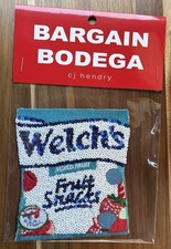 SEALED BRAND NEW Cj Hendry Bargain Bodega LMTD Edition Sequin Patch WELCHES