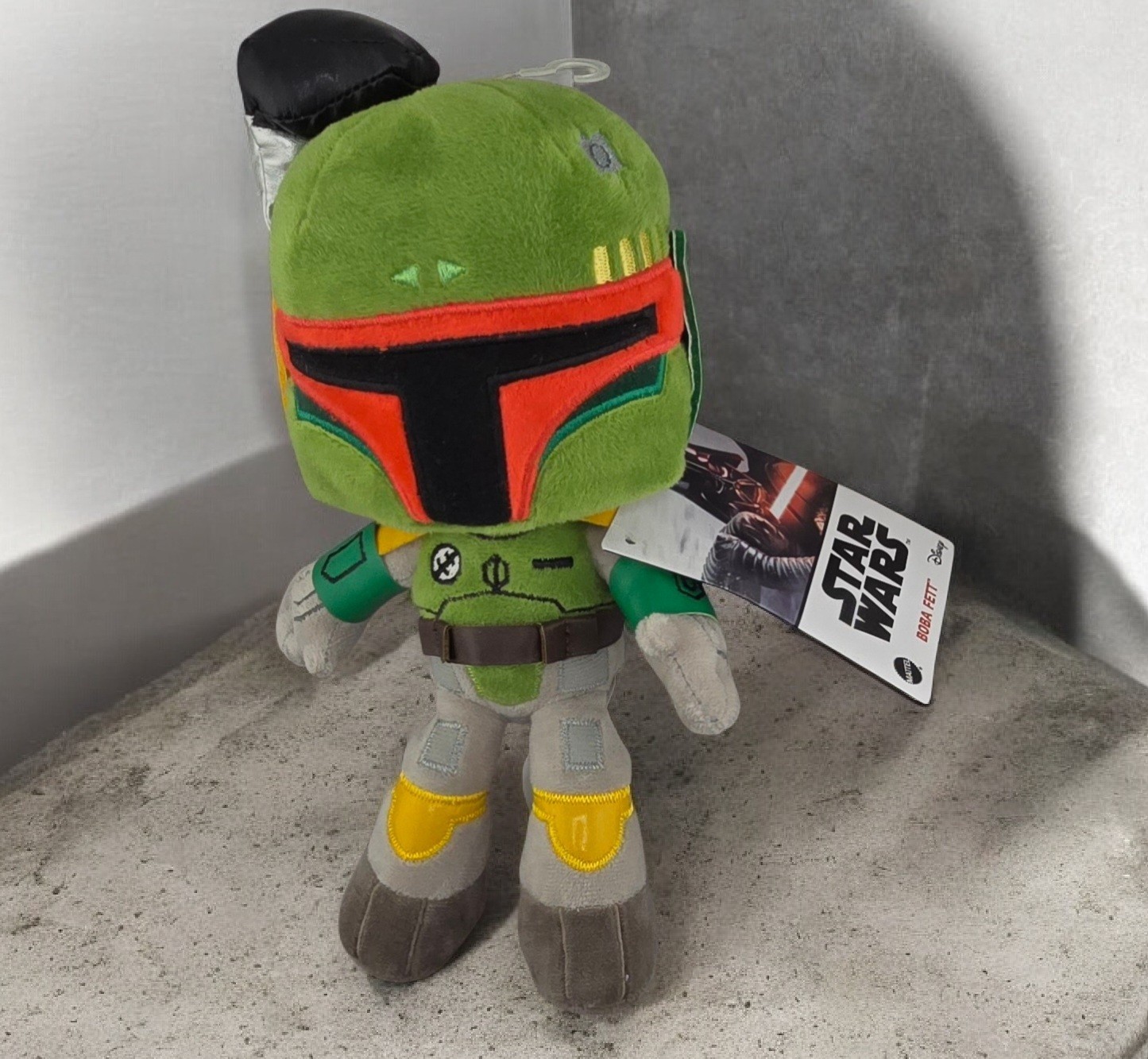 Star Wars Boba Fett 8" Plush Stuffed Toy Disney Store Collec