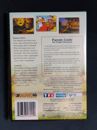THE BELLFLOWER BUNNIES VOL.1: ROOM TO MOVE and CARNIVAL - DVD - Factory Sealed! - Picture 2 of 6