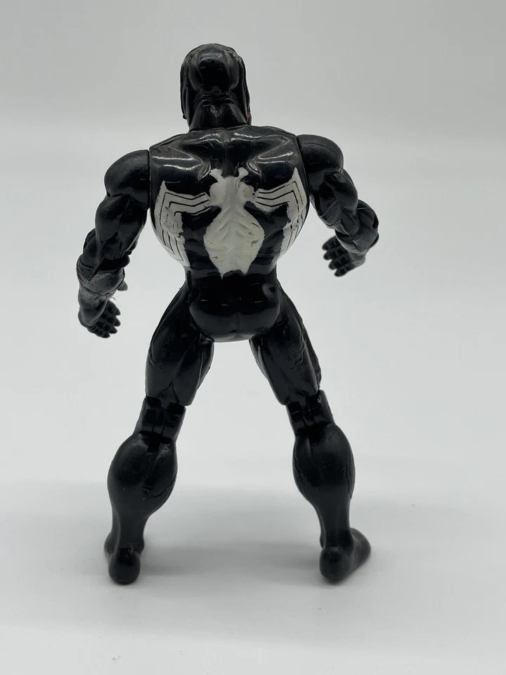 Figura de acción vintage 1994 Marvel Venom Toy Biz Spider-Man villano 5" coleccionable Foto 3 de 4