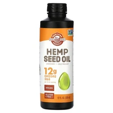 Manitoba Harvest Hemp Oil 12 fl oz 355 mL Kosher, Non-GMO, Preservative-Free,