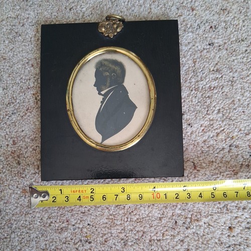 5 x Portrait Silhouette Of Gentleman 1825 1839 1914 - Picture 9 of 14