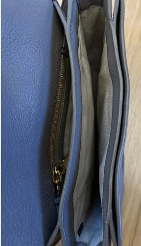 Miu Miu by Prada Tasche 22x18cm Grau Gold Leder + Zertifikat/Rechnung crossbody - Bild 10 von 14
