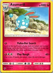 Azumarill 136/214 Lost Thunder Rare