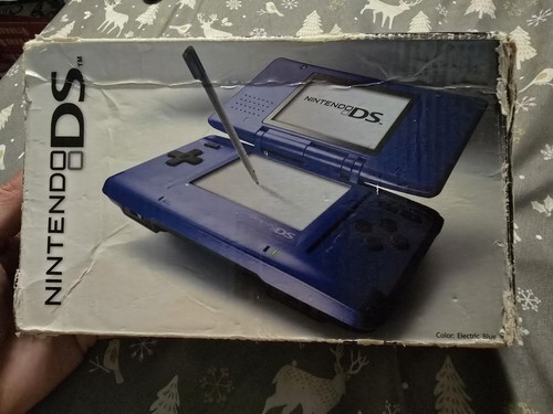 Original Nintendo DS Console - Handheld System Blue NTR-001 - W/ Box - Picture 8 of 18