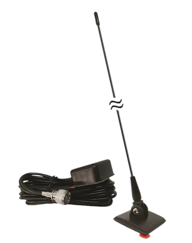 Antena CB de vidrio ProComm CBG22 24" con cable coaxial radio móvil ajustable Kit de montaje - Imagen 2 de 9