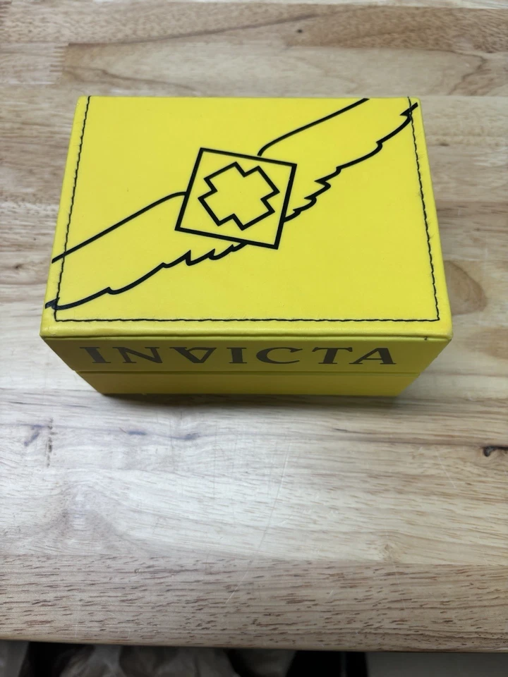 Reloj cronógrafo INVICTA LUPAH para hombre #2221 cuarzo suizo cara de cobre excelente Foto 2 de 4