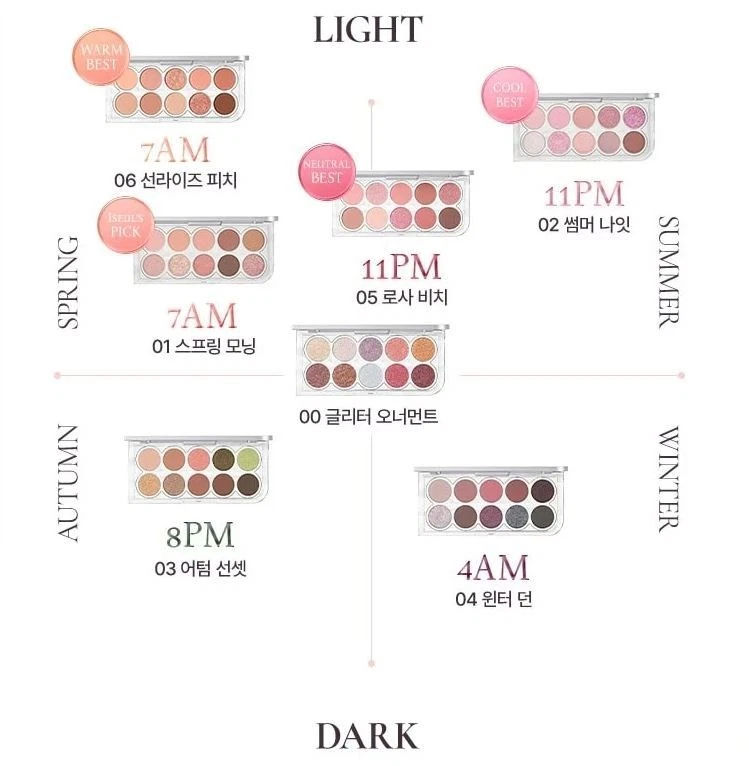 LUMMIR LIGHT ON Eyeshadow Palette 7colors - Image 2 of 4