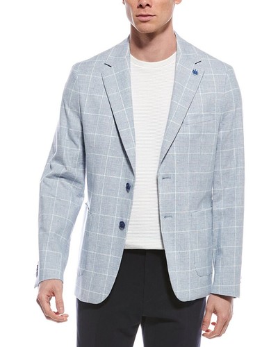 Report Collection Linen-Blend Jacket Men's