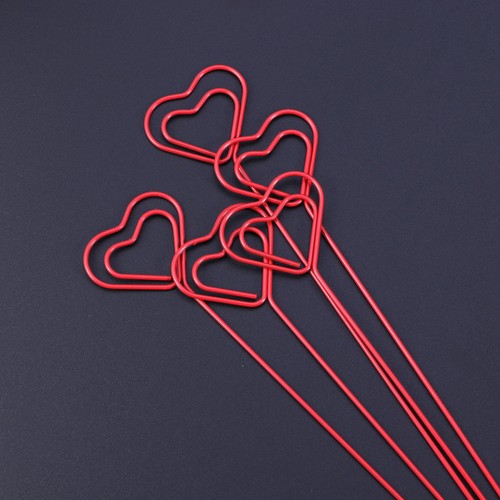 10 Pcs DIY Metal Photo Clip Holders Love Heart Shape Table Holders Decorative - Picture 10 of 11