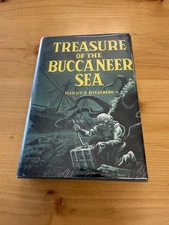 Treasure Of The Buccaneer Sea by Harry Rieseberg (Signed) Diving Helmet Book