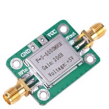 20dB 5M-6GHz RF Broadband Signal Amplifier Board Gain Power Amplifier Module.