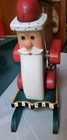 1999 Elaine Thompson Ol St Nick Collection Santa Toboggan 94533 NOS — photo 3