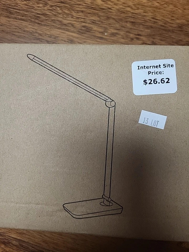 Iluminación EVER 8 vatios regulable sensor táctil 60 luces LED mesa de escritorio libro de lectura Foto 3 de 3