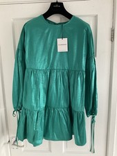 Boho dress size 8 green ASOS by Glamorous BNWT