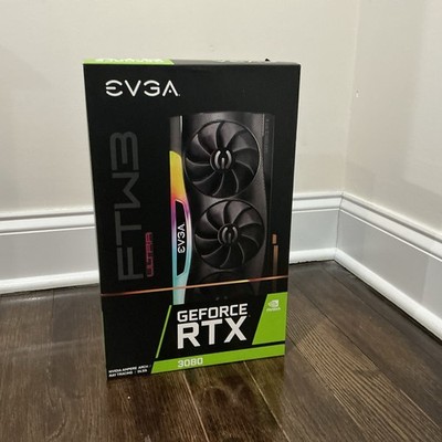 EVGA GeForce RTX 3080 10GB GDDR6X FTW3 Ultra Gaming Graphics Card 10G-P5-3897-KR