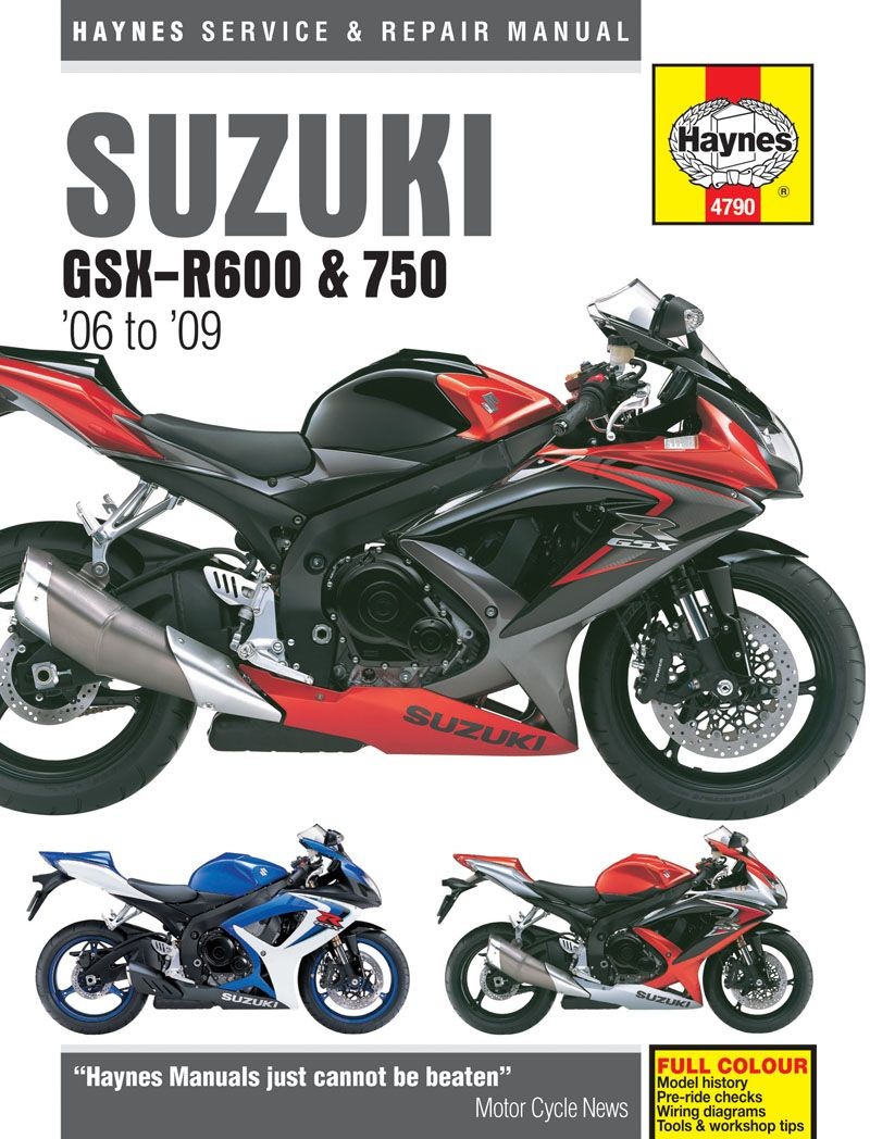 Revue technique Suzuki GSX-R 750 600 pour préparer sa moto de piste au garage