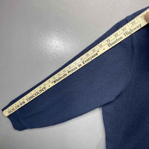 Dickies Sweater Adult 2XL Blue Hoodie Sherpa Fleece Faux Fur Teddy Pullover - Picture 8 of 8