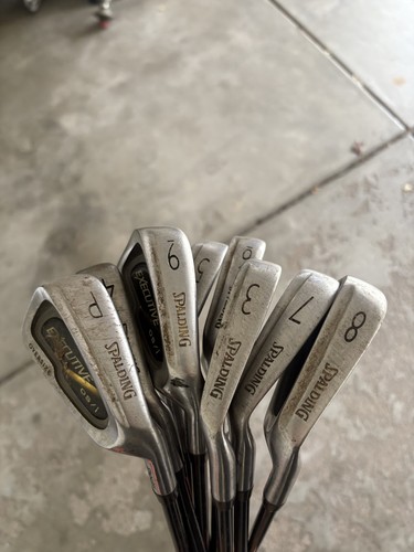 Spalding Executive USED Golf Set -Iron set- Pitching Wedge thru 3 Iron -3W & 5W - Picture 4 of 15
