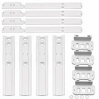 Universal Integrated Fridge Freezer Door Slide Mounting Bracket Kit 4 Pack