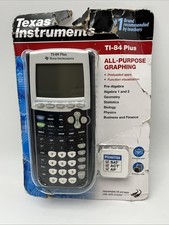 SEE PICTURE Texas Instruments TI-84 Plus Graphics Calculator