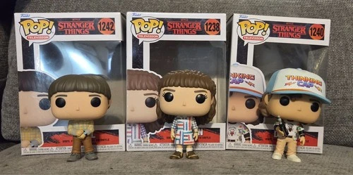 Stranger Things Funko Pop loose lot (Will, Eleven & Dustin)
