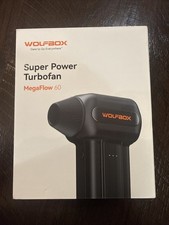WOLFBOX Air Duster MF60 Super Power Electric Air Duster, 3-Speed Adjustable