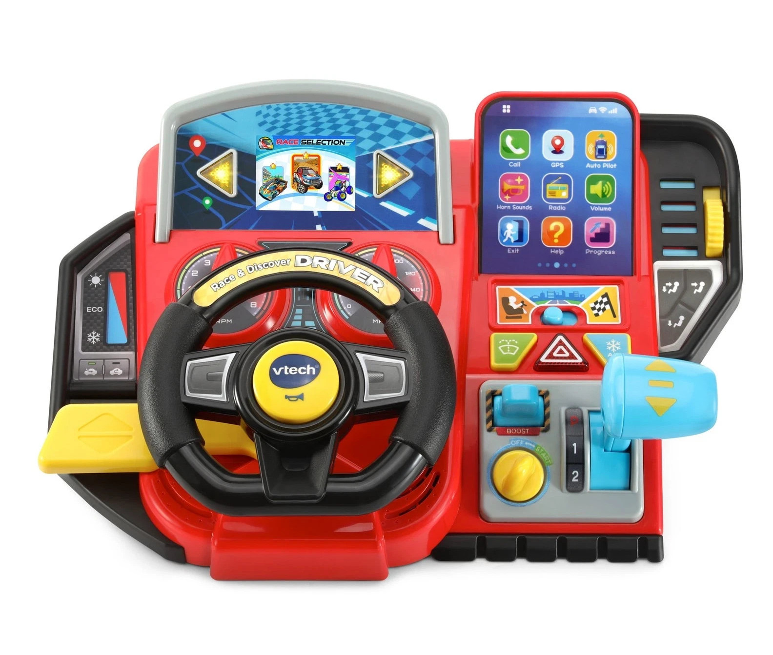 VTech Race & Discover Driver Electronic Baby and Toddler Toys