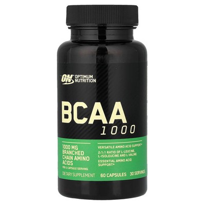 BCAA 1000, 60 Capsules