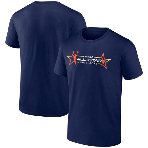 Men's Navy 2025 WNBA All-Star Game Logo T-Shirt