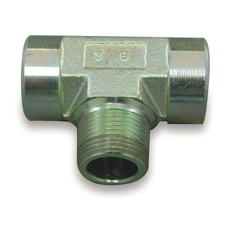 Eaton Aeroquip 2091-4-4S Adpt,Mnpt-Fnpt,1/4-18,Tee,1.76In
