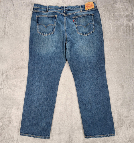 Levis 541 Jeans Mens 46x31 Blue Stretch Denim Athletic Fit Medium Wash Relaxed - Picture 5 of 17