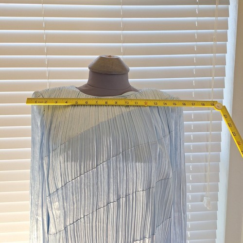 Vintage Morton Myles For The Warrens Größe 10 Langarmkleid mit Schulterpolstern - Bild 5 von 12