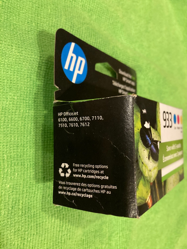 12/2025 Genuine HP N9H56FN 933 Cyan, Magenta and Yellow Ink Cartridges 3 Pack - Picture 5 of 5