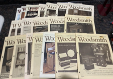Woodsmith Magazine 'Notes from the Shop' Vintage 1979-1996 Lot of 20  3 Supp