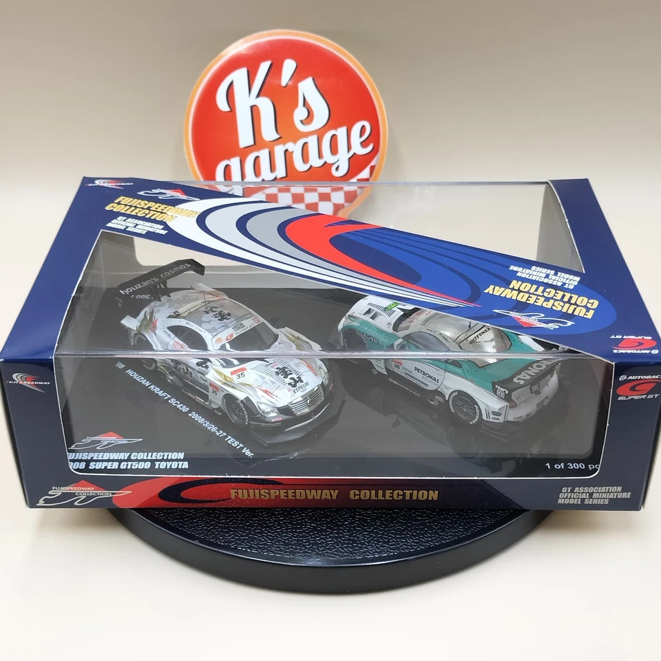 EBBRO 1/43 Fuji Speedway collection 2008 Super GT500 Toyota Petronas SC430 SET - Image 2 of 4