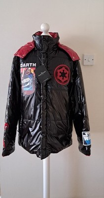 MARC ECKO VTG STAR WARS DARTH VADER BUBBLE JACKET L MIT ETIKETT *KNOPF FEHLT* SELTEN