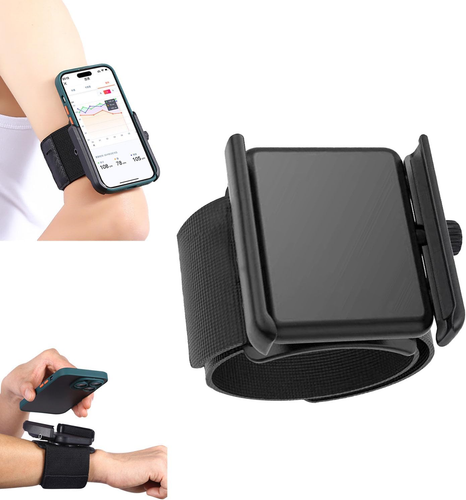 Support Téléphone Bracelet, Rotation 360° et Brassard Sport Détachable Support Téléphone Portable - Photo 12 sur 12