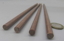 Phenolic  Micarta CE Canvas Rods .312" (5/16") Diameter x 12" Long, 4 Pack