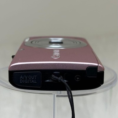 Canon PowerShot A2400 IS Digital Camera Pink Tested w/ Battery