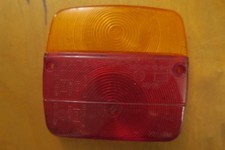 REPLACEMENT LENS, REAR LIGHT, RED & AMBER UNIVERSAL TRAILER BOARD FITTING