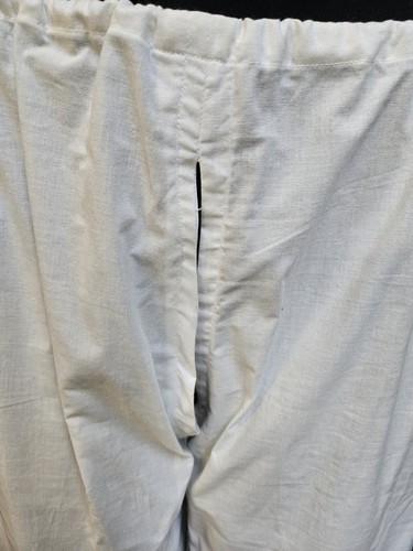 SPLIT BLOOMERS SPLIT KNICKERS ALL COTTON L/XL SEE MEASURMENTS NEW HAND MADE - Picture 8 of 9