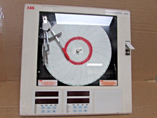 ABB 1952RAA01100090STD Commander 1900 Circular Chart Recorder 3-Pen 115V (USED!)