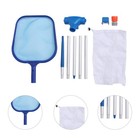 1 Set Pool Vacuum Jet Cleaning Tool Pool Pond Dredge Leaves Rake Net